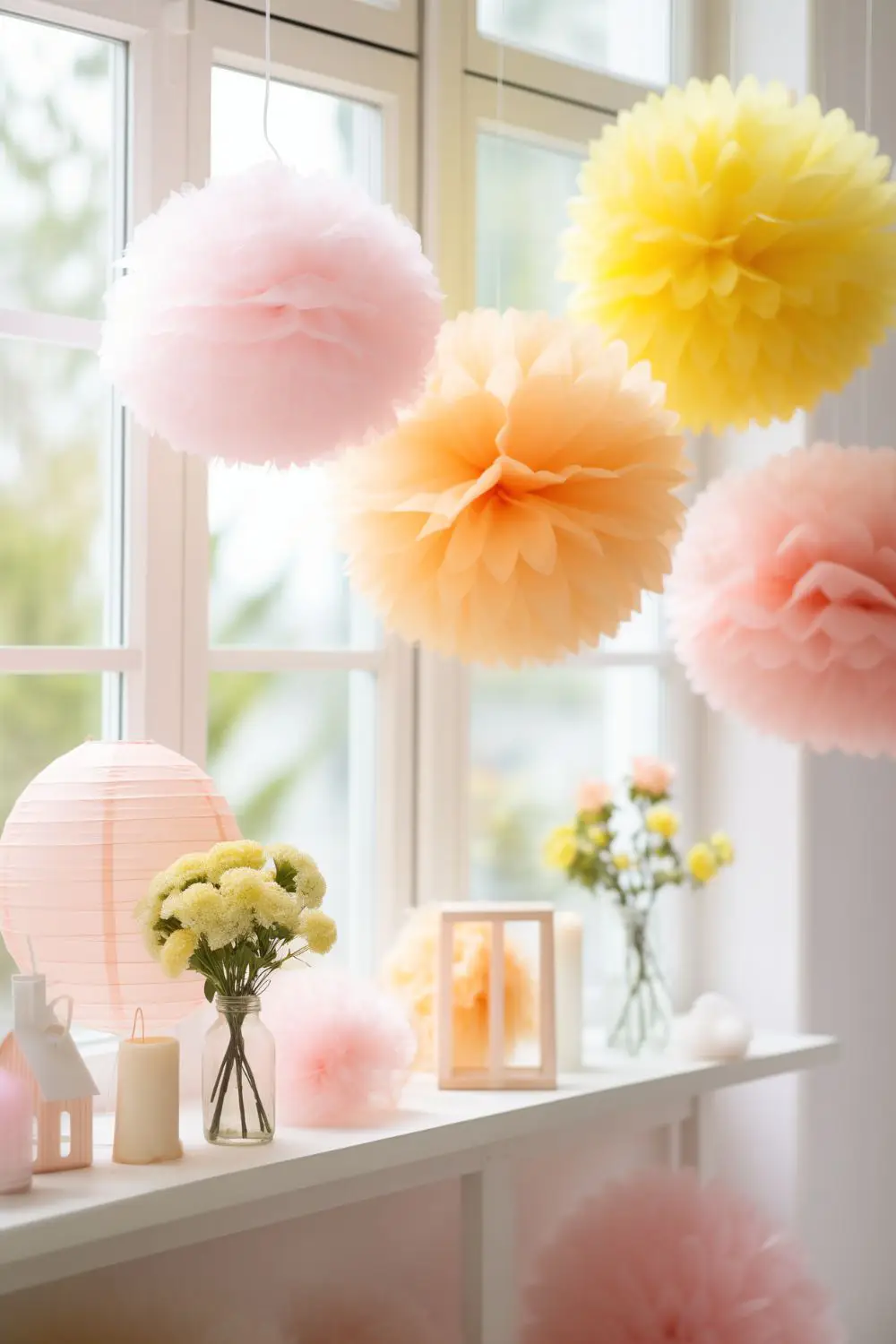 intimate baby shower decoration