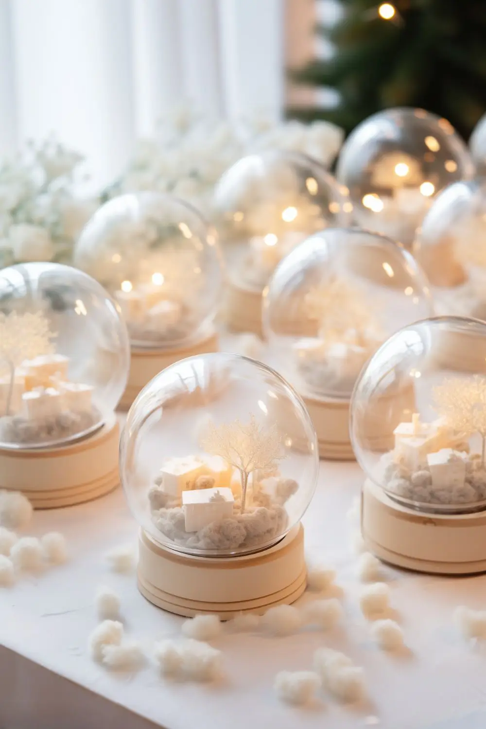 winter baby shower favors
